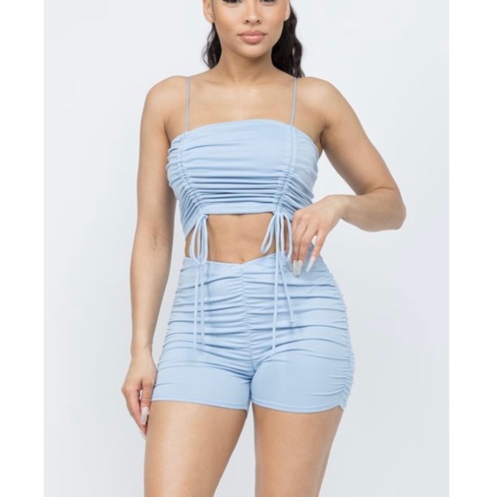Crop Top & Short Set
